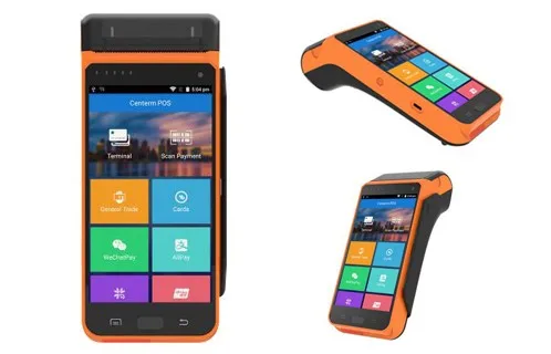 Handheld POS Terminal - Android Device with WiFi, NFC, Perfect for Restaurants & Retail portable device pos system