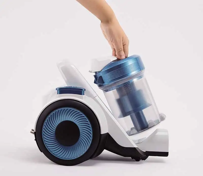 New product! Lightweight Bagless Canister Vacuum with HEPA Filter, Retractable Cord, Telescopic Wand, for Wood Floor Carpet Home Office