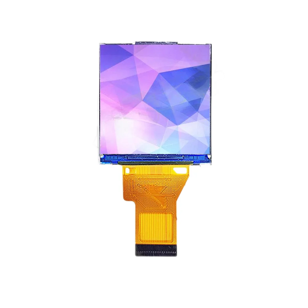 Normally Black 1.54 Inch TFT LCD Smartwatch Square LCD Display touch screen lcd monitor industrial display