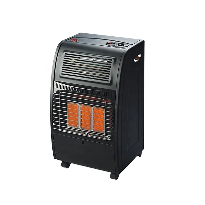 Mobile and portable gas heater, suitable for different type of gas