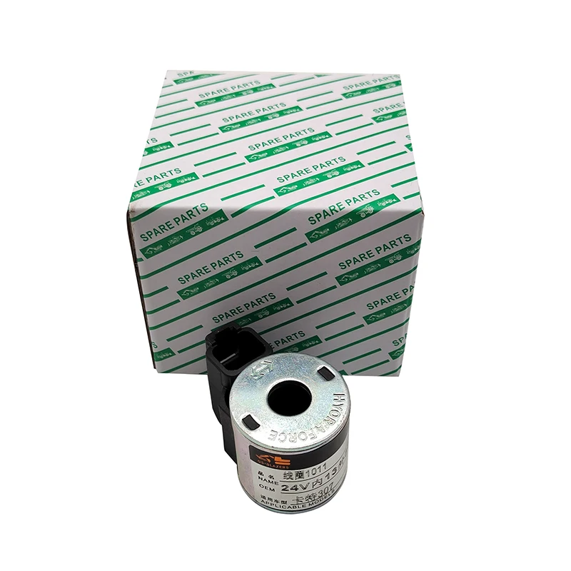 Excavator parts High Quality Suitable for Carterpllar excavator 307 12v 24V solenoid valve coil 1011