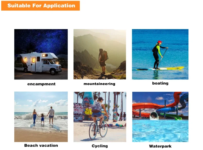 Newest Design Adventure Multifunction Waterproof Motorcycle Foot Side Tail Storage Bag