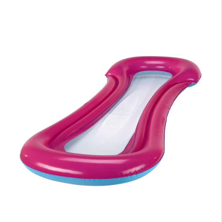 Wholesale Portable Pool Toys Float Net Swimming Mattress Bed Inflatable Water Hammock