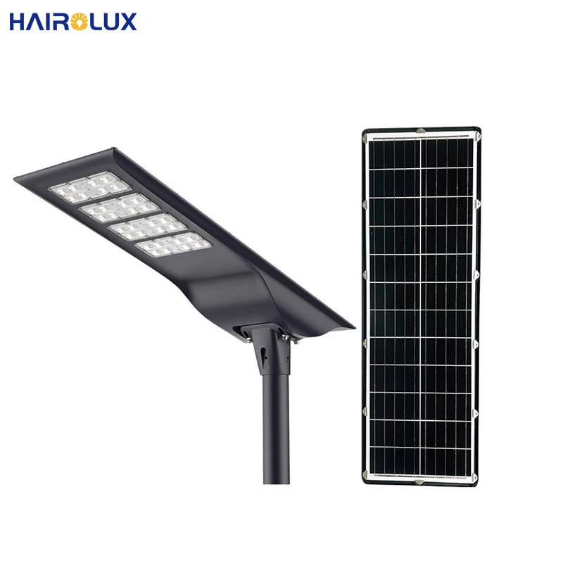 Hairolux IP65 водонепроницаемый Солнечный уличный свет 30 Вт 60 все в одном светодиодные солнечные уличные фонари