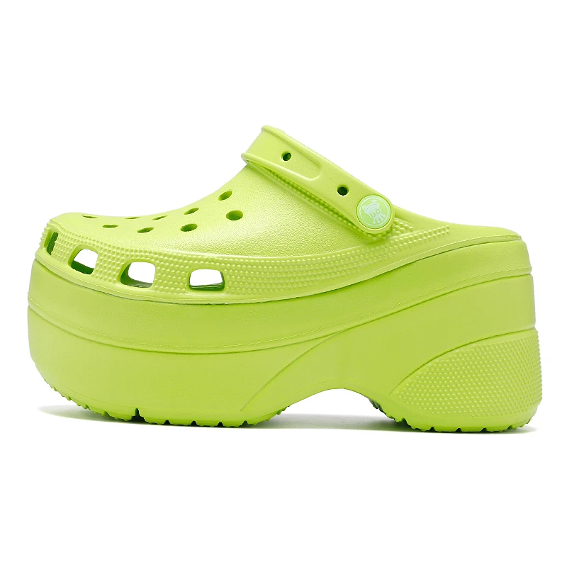 
10CM high heel platform EVA sandal slipper Water Shoes Croc Domes Style Slip Platform Clogs Cocs Clog Platform for Women 