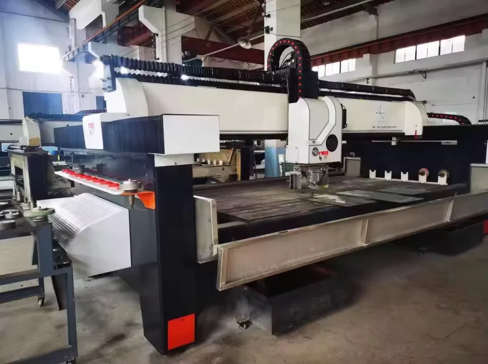 Advanced Factory Tempered Decoration Glass Groove Making CNC Glass Carving Engraver Cutting Engraving Machine