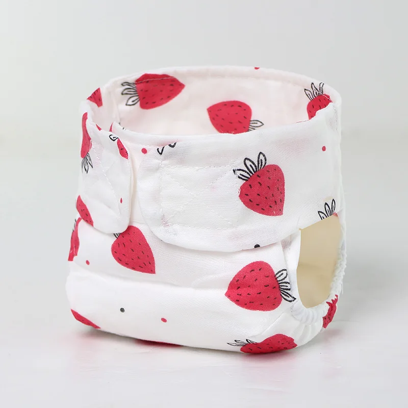 High quality baby cotton diaper cheap price printed gauze waterproof diaper