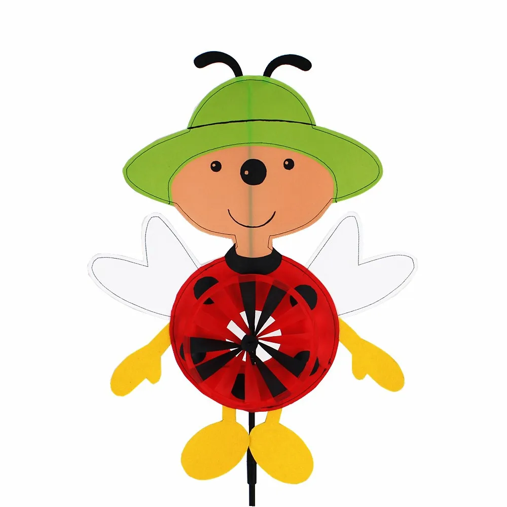 Детская ручная креативная игрушка BAILING, настраиваемая ветряная мельница для животных, пчелы, сада