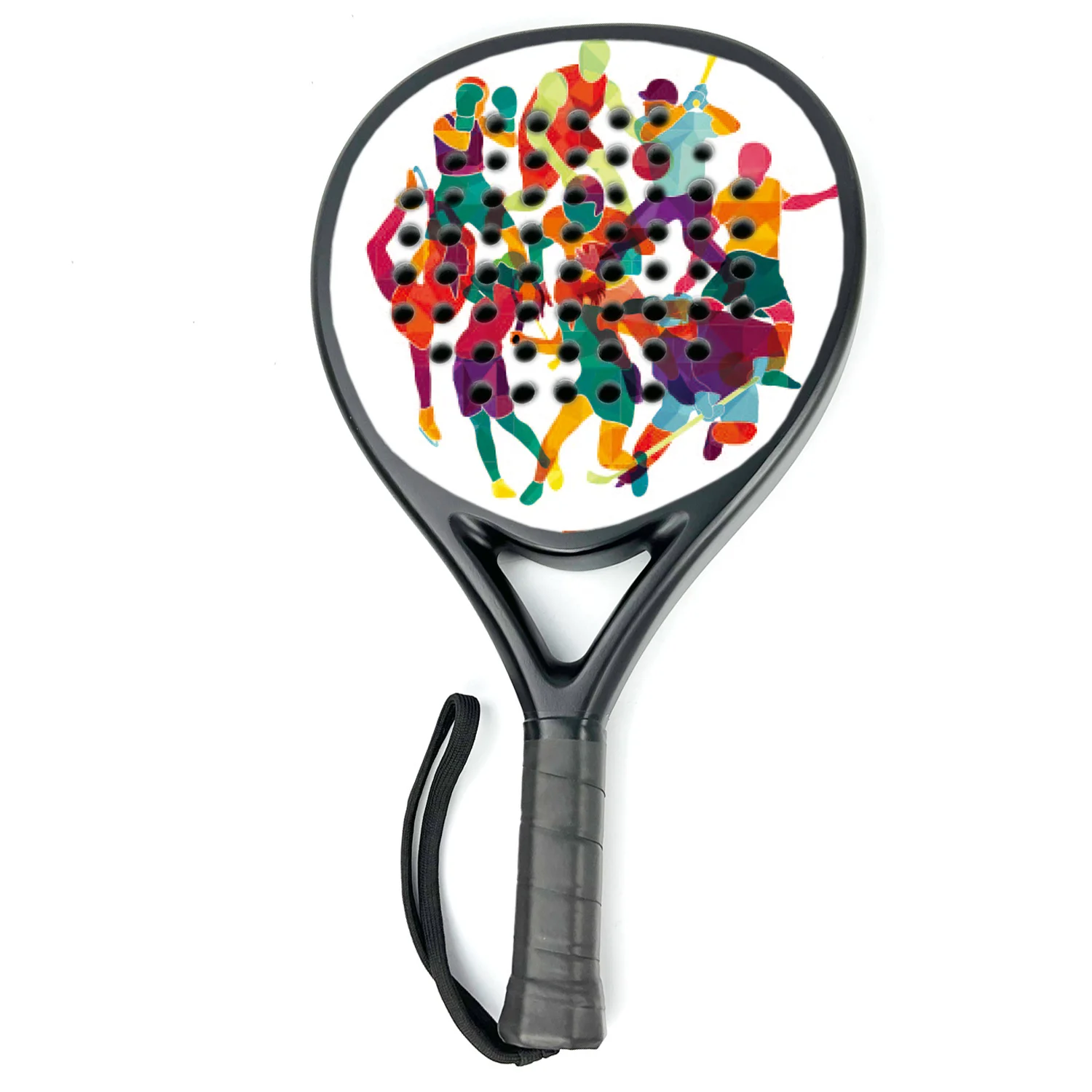 Производитель OEM, ракетка для тенниса, набор ракеток для пляжного тенниса с крышкой, Индивидуальный бренд, бесплатный дизайн