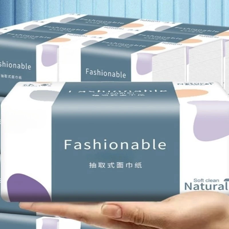 Absorbent Manufacturer Pack Facial Tissue Hot Selling Natural Pulp Cleaning Products Importer 2/3/4Ply Facial Tissue Paper