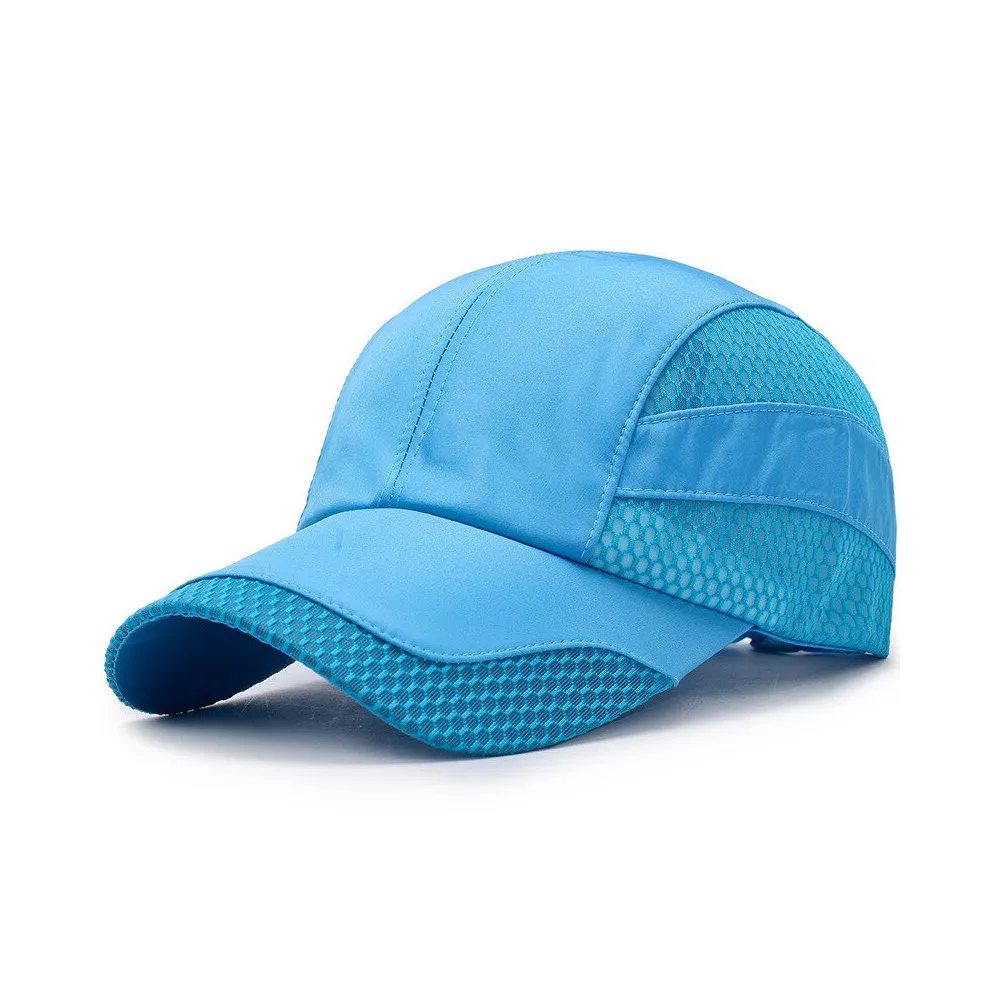High Quality Cotton Sports Sweat Absorption Sports Baseball Caps For Gym