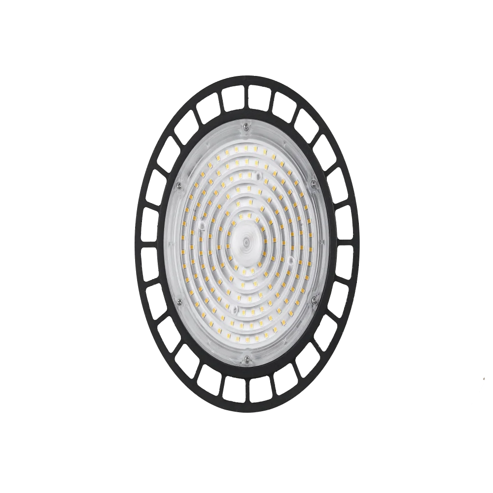 Led UFO High Bay Light 100W 150lm/w Industrial Lamp For Warehouse Die-casting Aluminum UFO Highbay High Brightness Luminaire