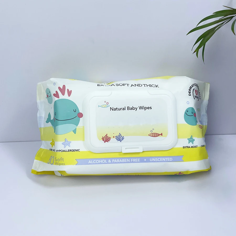 OEM Factory Good Quality Wipes For Baby Wet Disposable Wet Wipes Non Woven Fabric Wholesale Baby Wipes