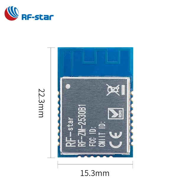 Smart home CC2530 2.4GHz Zigbee wireless module low power consumption
