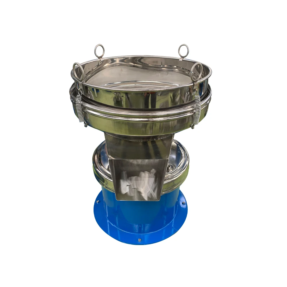 China supply automatic industrial sus304 additives 450 diameter vibration screening filter for milk vibratory sifter