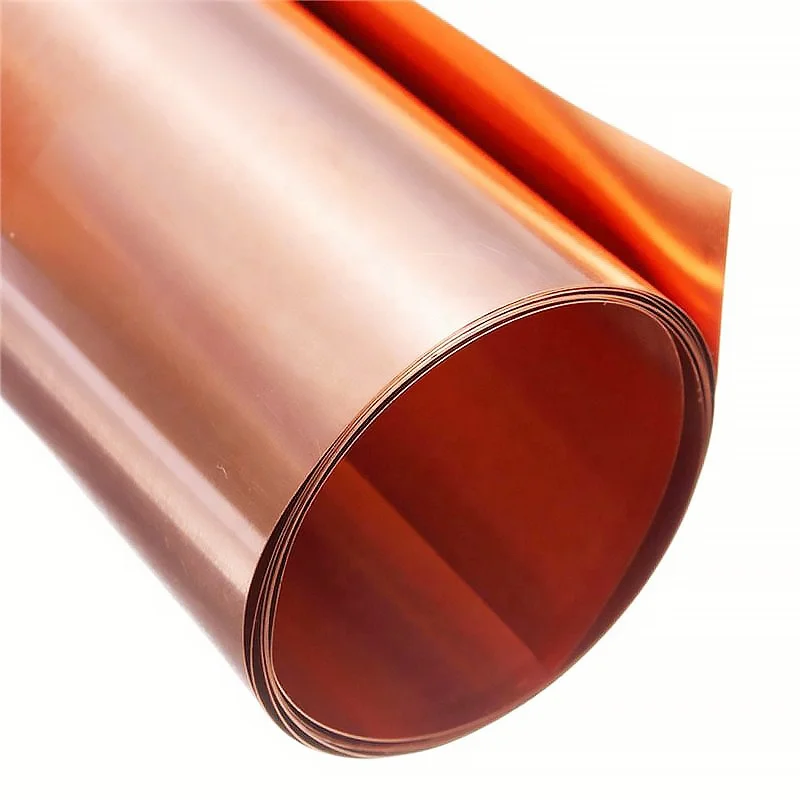 C12000 C11000 C10100 Coil H65 3mm Red Copper Strip Pure Copper Cathodes 99.99% Electrolytic For Battery