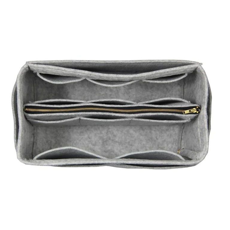Customizable liner bags Organizer 3mm Felt handbag inserts for Tote