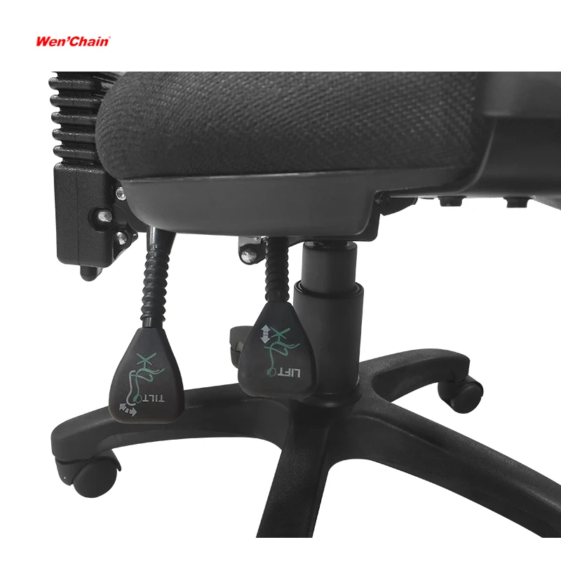 Inexpensive Comfortable Design Meeting Room Chairs AFRDI Certified Blue Fabric Tick Offical Office Task Staff Chair