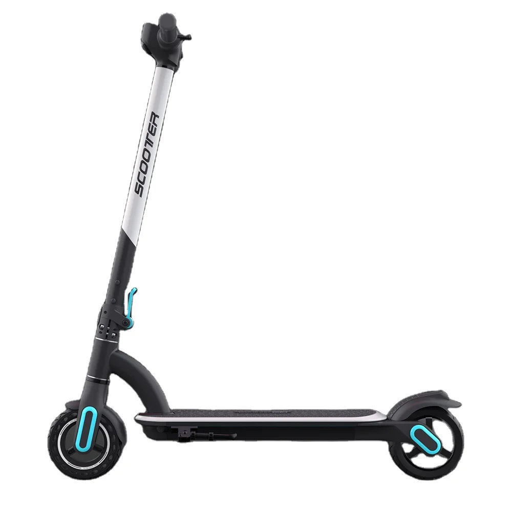 Factory direct sell compact electric kick scooter 6.5inch solid wheel super light e-scooter for adult EU US warehouse