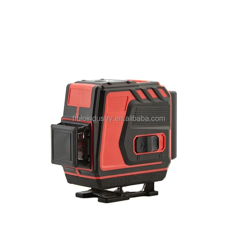 16 lines Innovative 4D Laser Level with 360 Rotation Bluetooth Remote Control with 2 battery