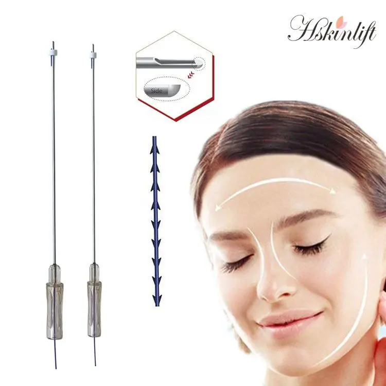 Корейская коллагеновая ПДО-нить подтягивающая нить стрелки для el rostro v line лифтинг лица fio с бородкой 4d cog