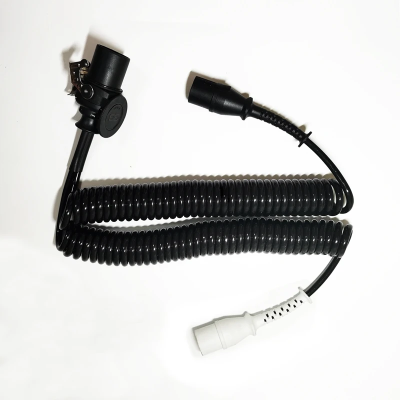 7 cores Electric Spiral cable Good Quality Auto Parts Truck Trailer ABS Extension Cords Multicore Coil Cord Spiral wire