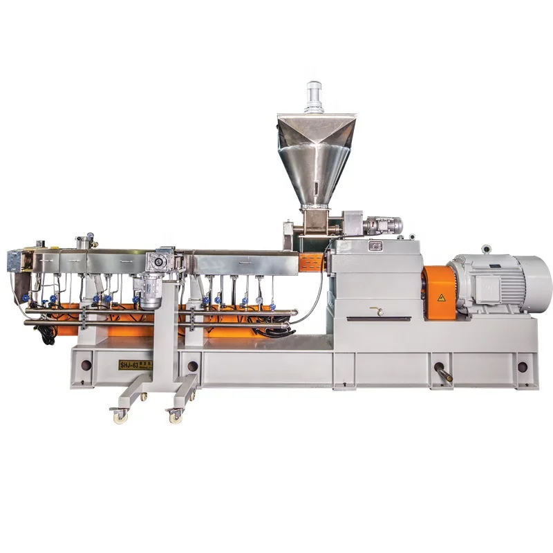 Plastic Screw Extruder Machine For Reinforced Glass Fibres & Carbon Fibres/Plastic Granules Machine for PP PBT ABS PA PC PET