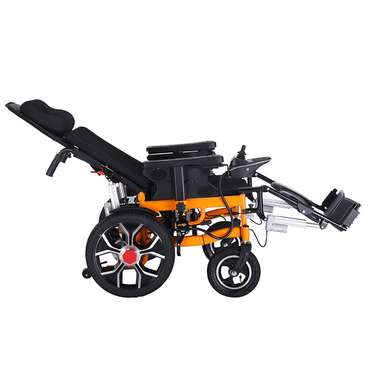 Innovative design Reclining folding electric wheelchair price silla de ruedas for Disabled Handicapped Elderly elektro rollstuhl