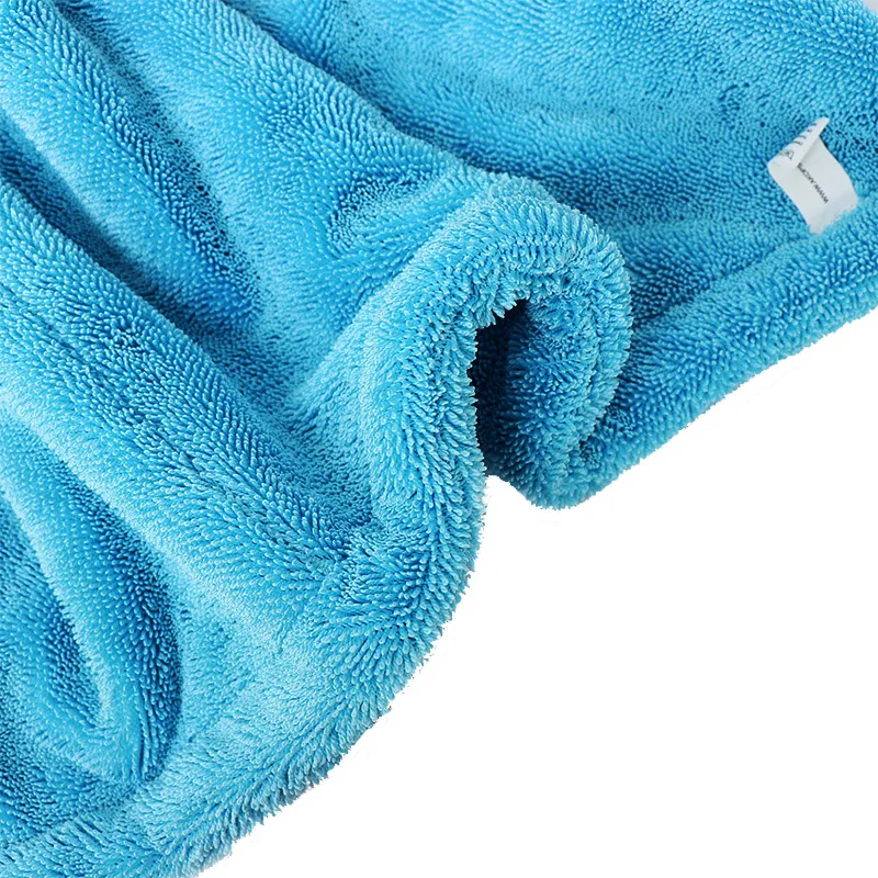 1200gsm 1400 gsm thickened car wash accessories towel twisted loop car cleaning drying microfiber towel car wash