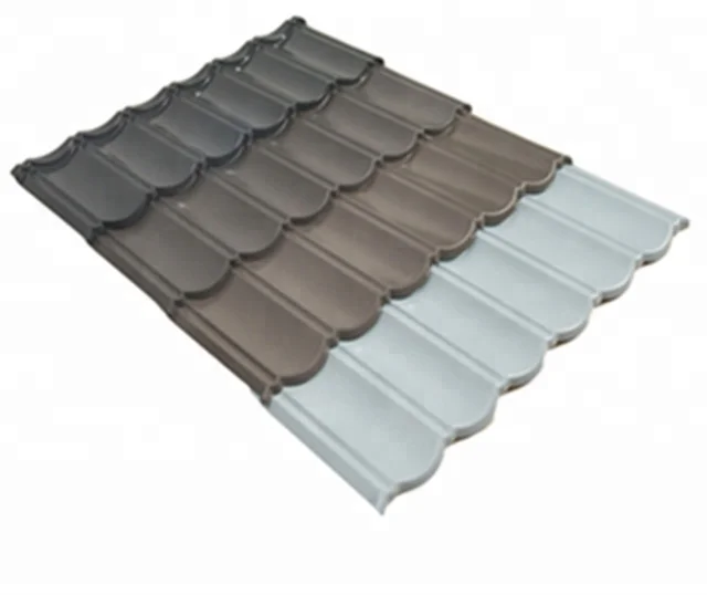 heavy per piece metal roofing good price fast delivery stone coated roofing tile Shandong factory clay roof tiles