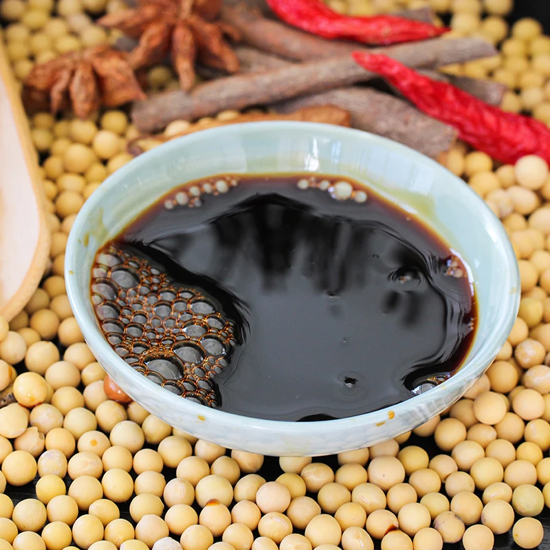 Custom Service Label OEM Factory Chinese Halal BRC Best Food Seasoning Non GMO Kikkoman Soya Sauce Chinese Light Dark Soy Sauce