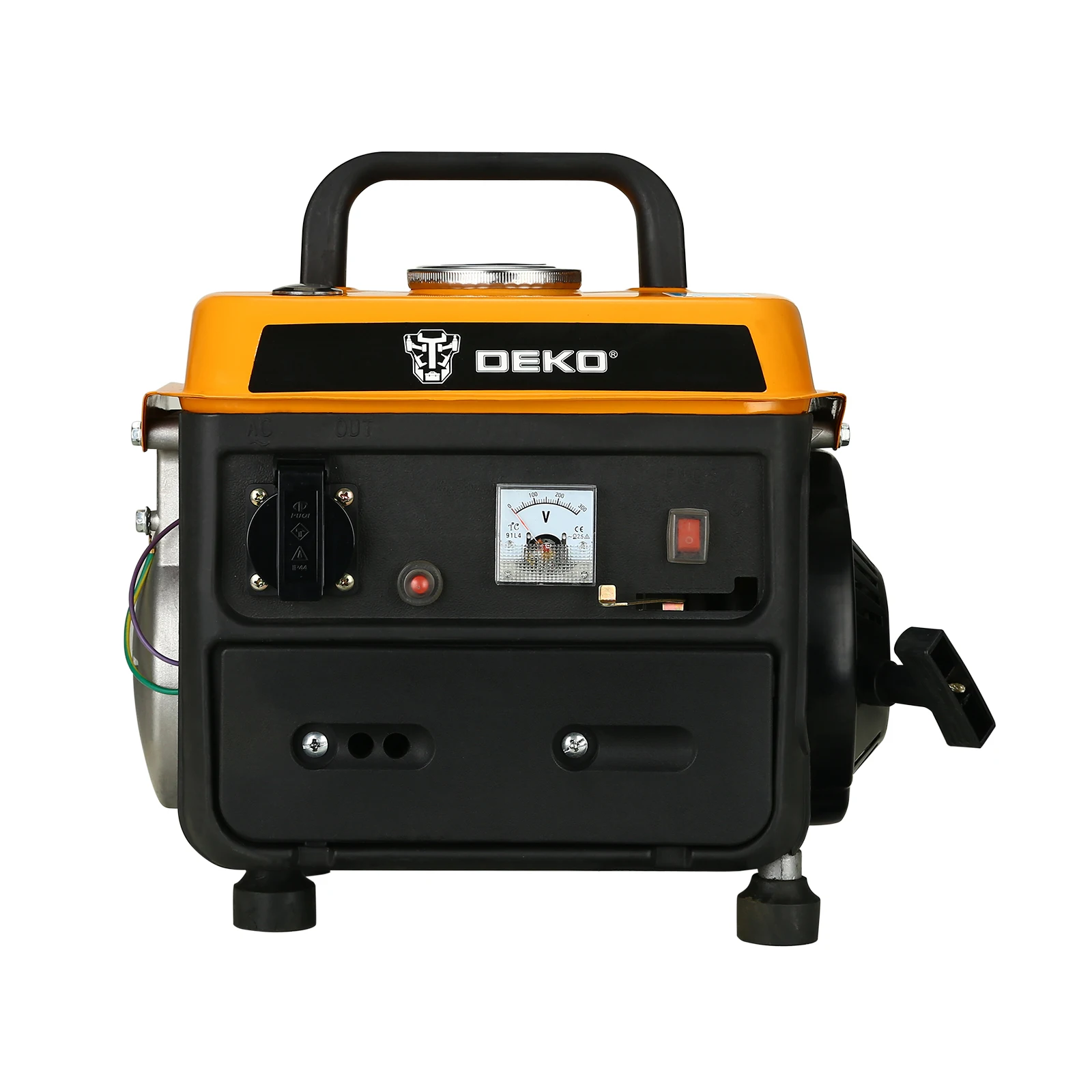 DEKO DKGG0663A Small  Portable 600W  Portable Mini Petrol Generator