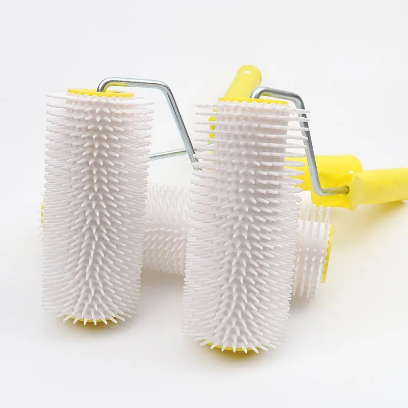 Defoamer floor paint tool self leveling cement air release needle punched roller epoxy floor coating tools PP spiked roller