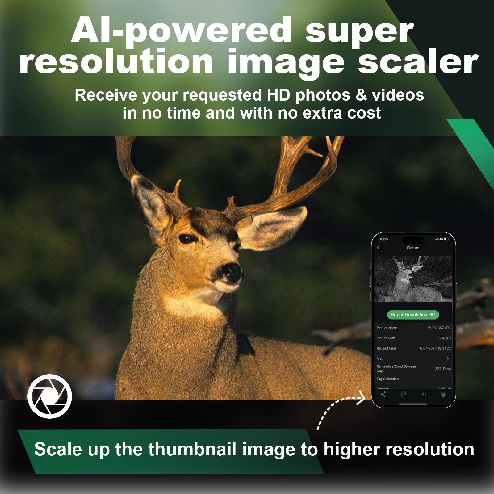 Outdoor 4G animal surveillance camera 940nm no glow night vision hunting trail camera