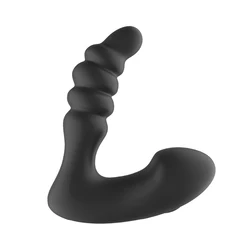 New Style 7 Frequency Medical Silicone Prostate Massager for Male C