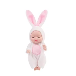 4.3 inch PVC reborn sleeping doll realistic lifelike new baby doll