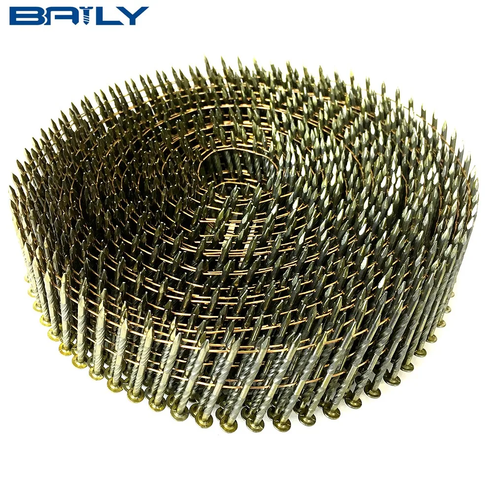 3.0 x 90mm Screw coil nails for pneumatic gun