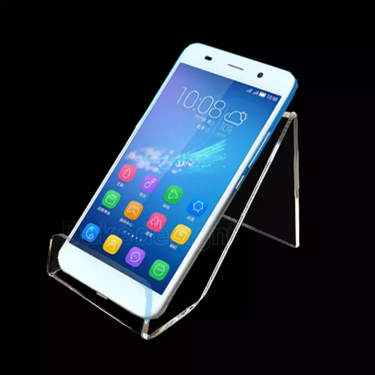 Acrylic Mobile Phone Stand Counter Bracket Tray Display Rack Wholesale