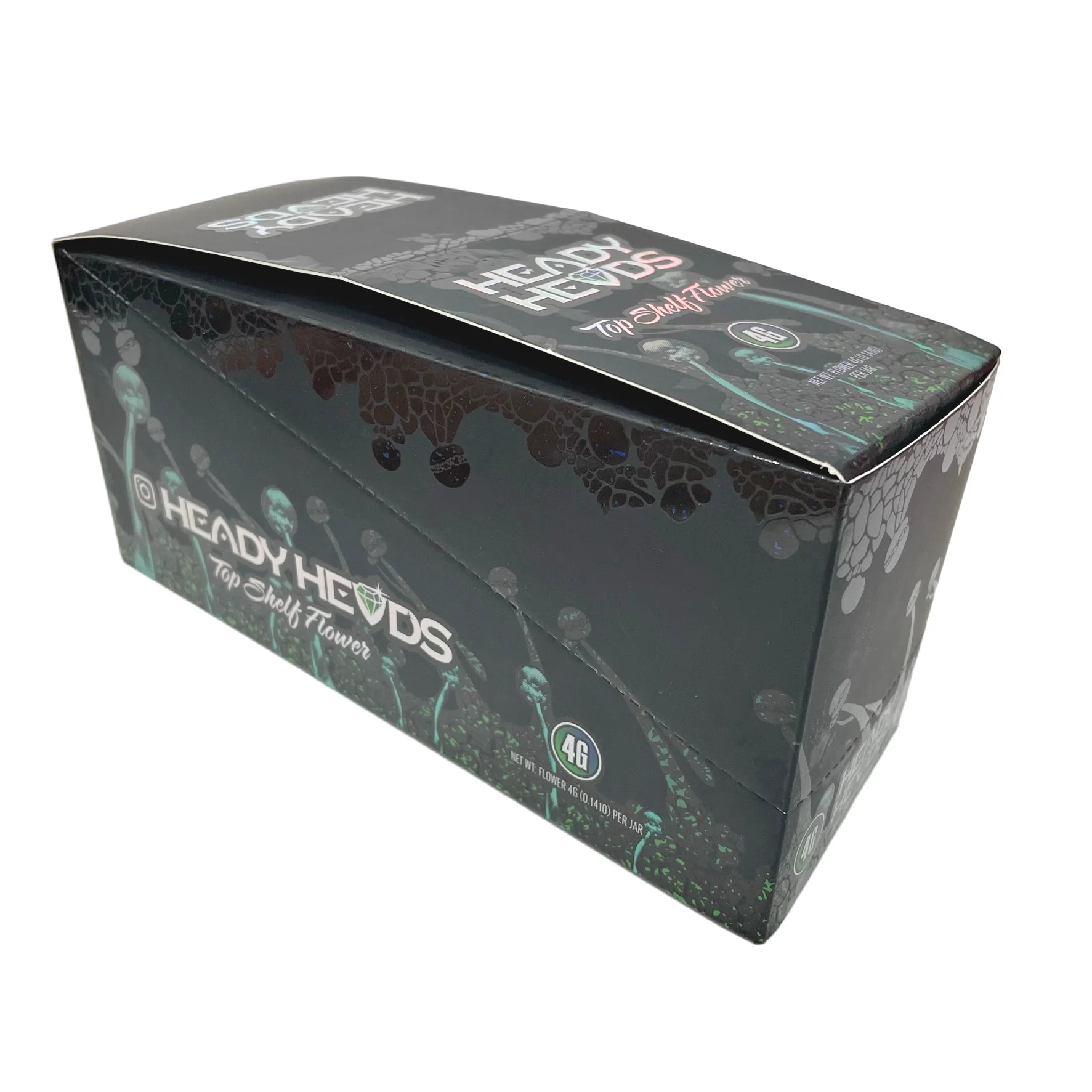 Custom Logo Rolling Wrap Leaf Display Box 3pcs 5pcs Leave Tobacco Paper Box