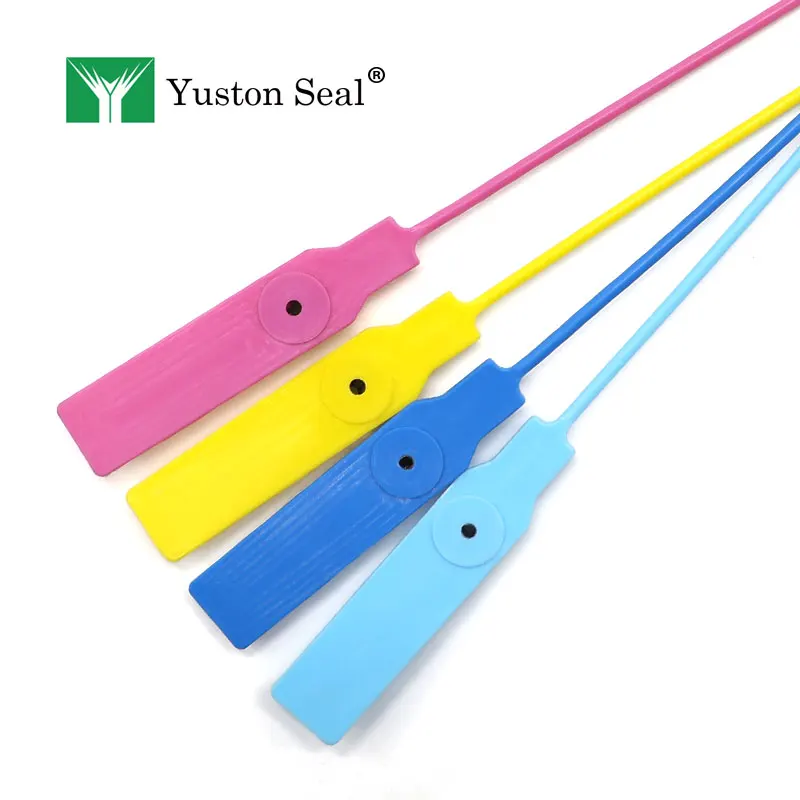 YTPS106 Logo Print factory supply low price security apparel plastic seal with bags