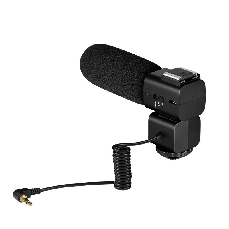 Microphone for Camcorder Camera Video Microphone for Nikon/Canon DV Camcorder DSLR Camera