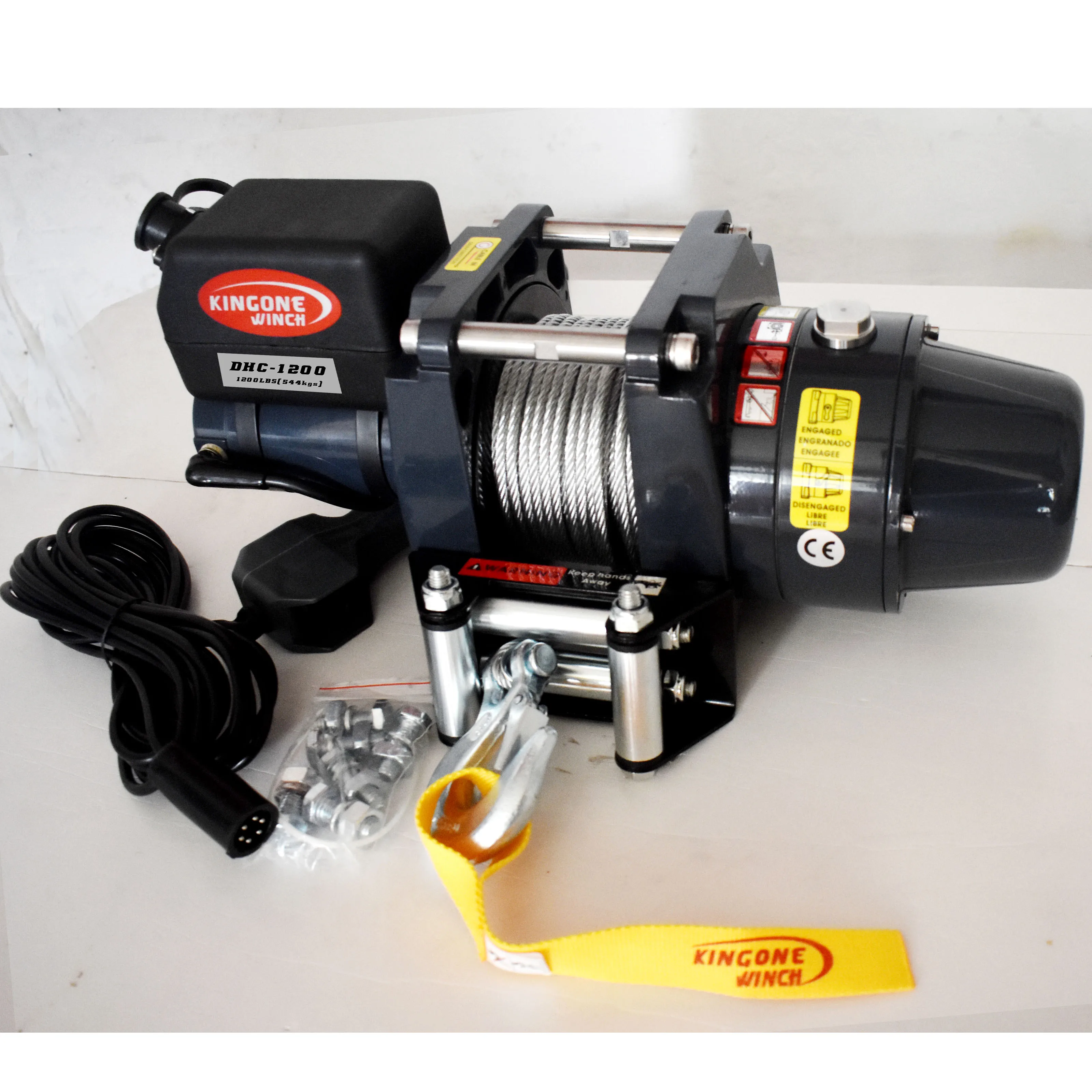 Best quality 1200LBS hoist winch industrial winches for lifting