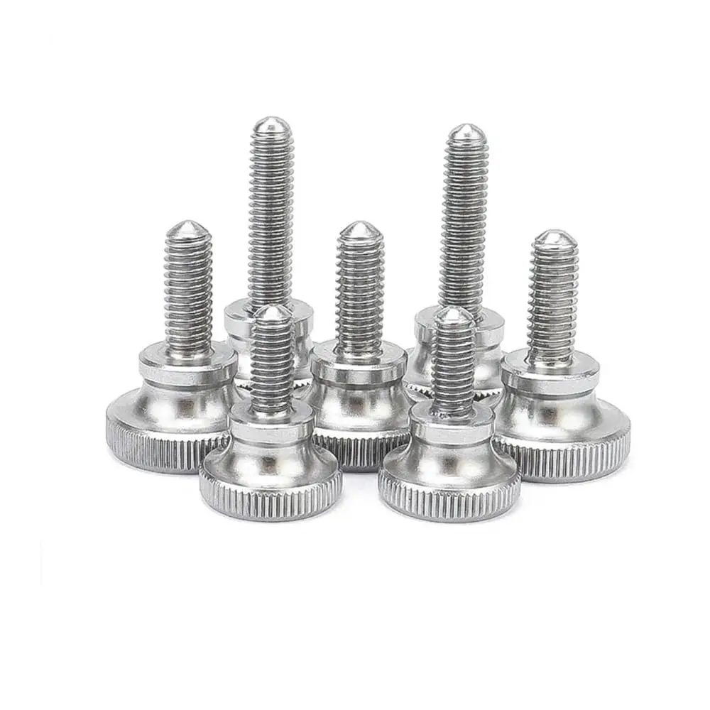 M2 ~M10 304 Stainless Steel  Hand Tighten Thumb Screw Glass Curtain Wall Thumbscrew Adjust Bolt
