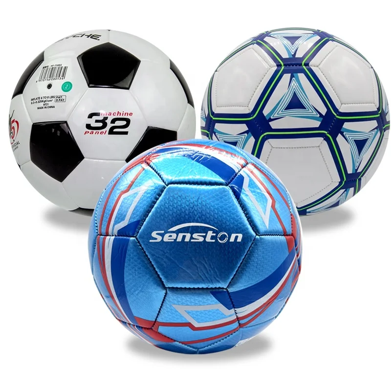 New Design Football Machine Sewn Training Soccer Ball wholesale Official Size 5 Custom Print football ball for man