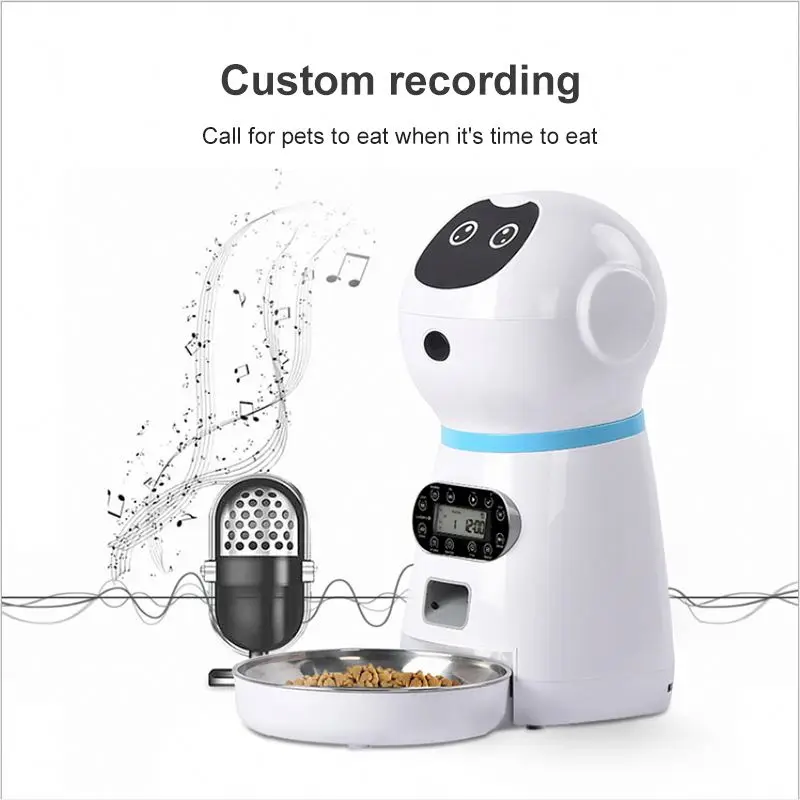 New Fashion Design Automatic smart automatic pet feeder with Digital Timer