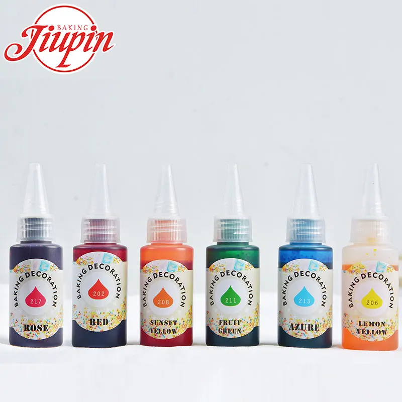 12 Colors Airbrush Food Color liquid Anthocyanin Food Color Upgraded Liquid Concentrated Icing Food Color Dye
