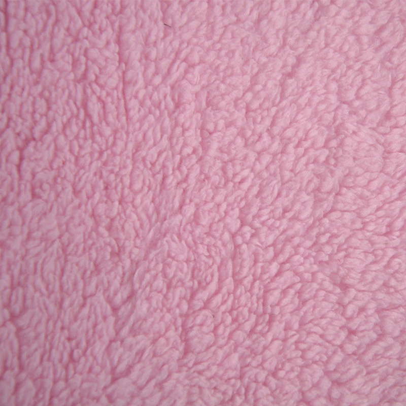 High Quality 100% Polyester Textile Clothing Soft Fleece Sherpa Fabric