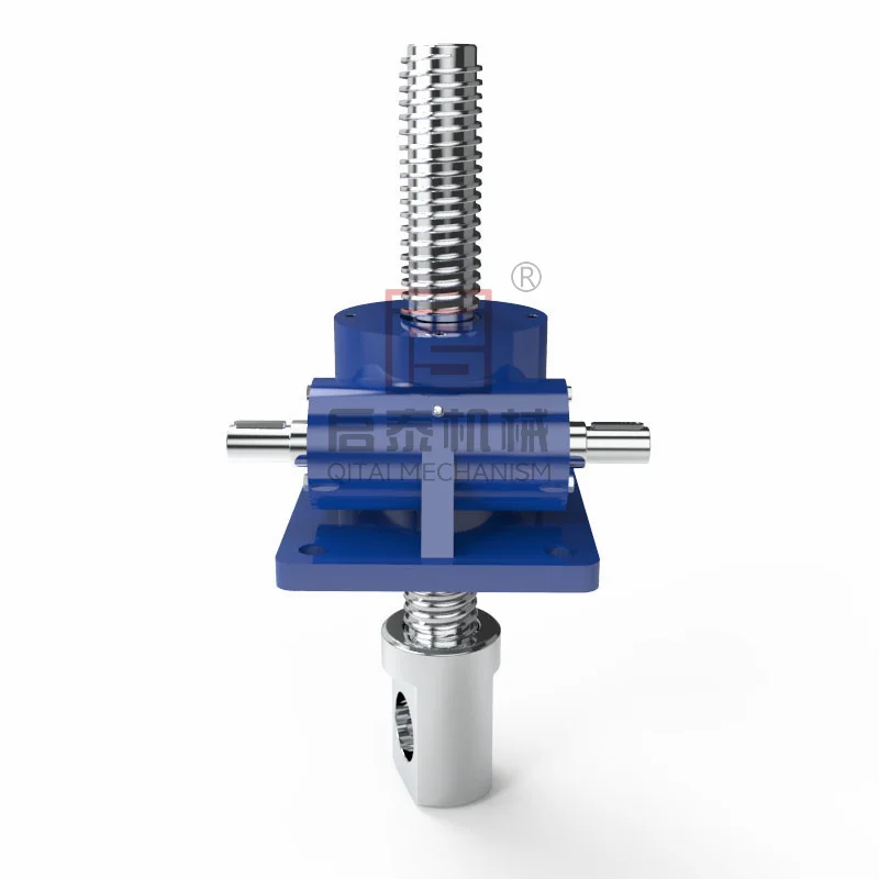 Precision Machining Linear Motion Electric Motor Worm Gear Screw Jack for Lifter Transmission