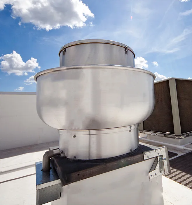 ventilation extractor centrifugal fan warehouse restaurant kitchen roof fan