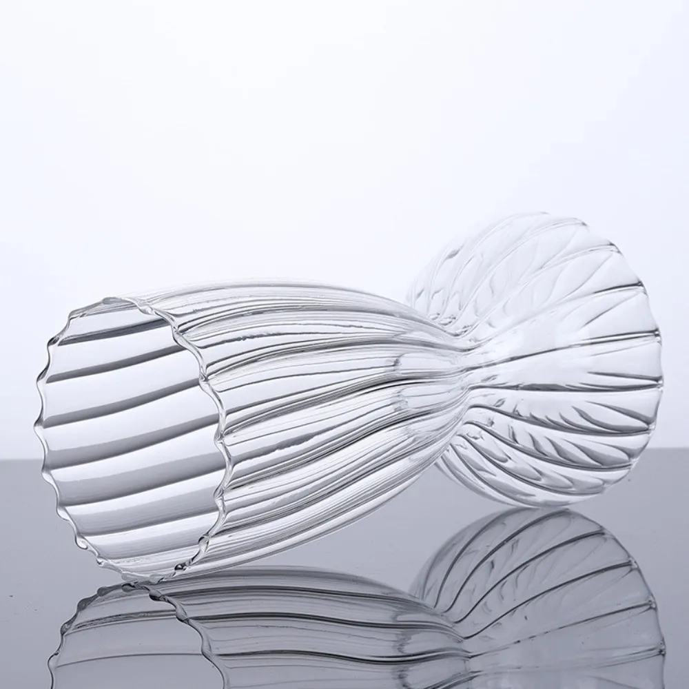 modern orange black large transparent  floor rose gold luxury glass flower crystal vase for centerpieces